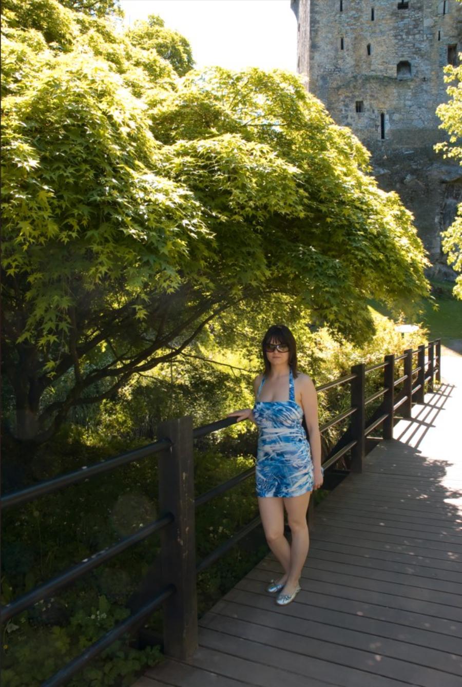 Wife Flashes her Husband on a Trip to Ireland - Sexy Amateur Dare