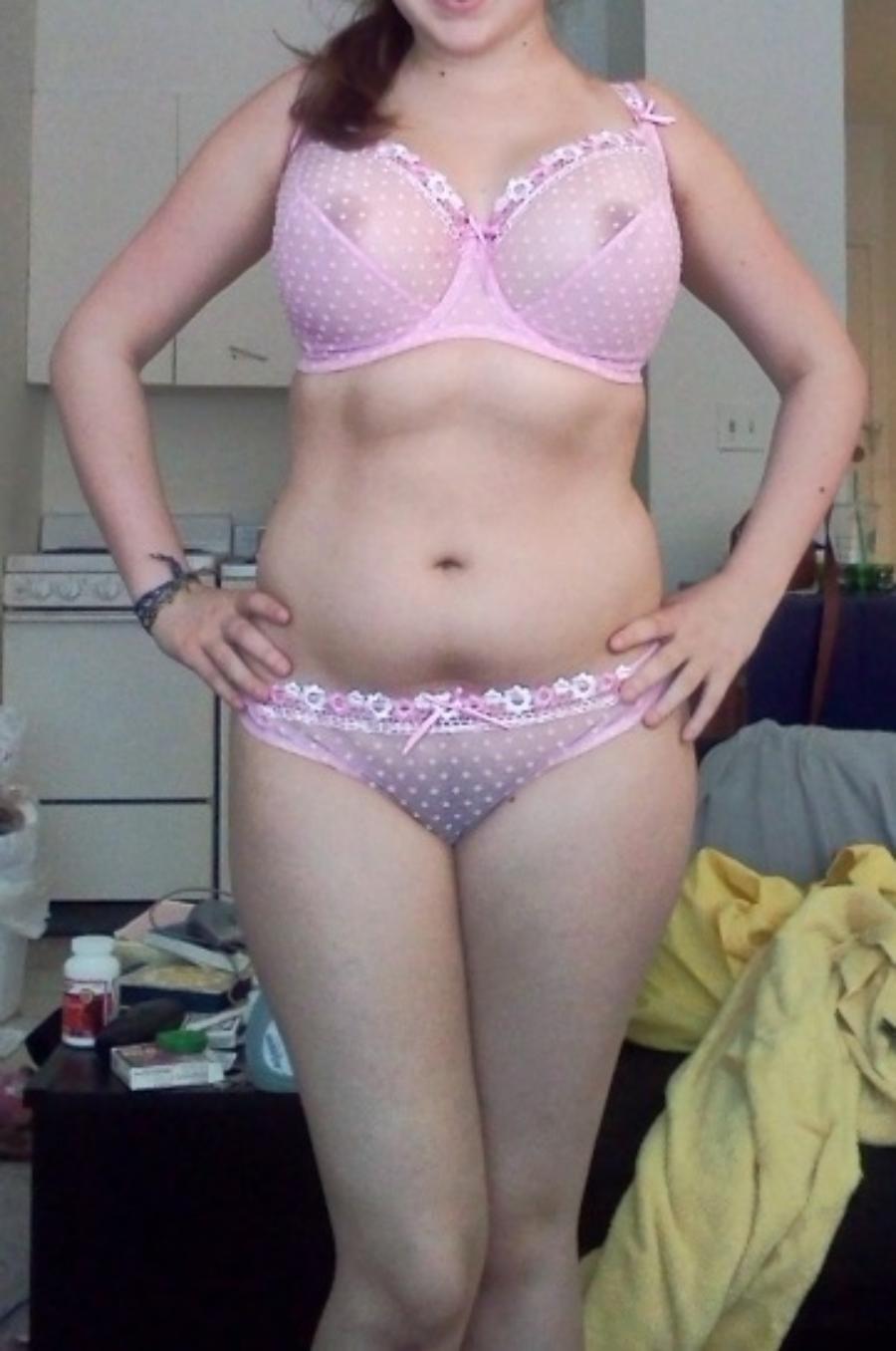 Curvy Wife in some Lingerie - Sexy Amateur Dare