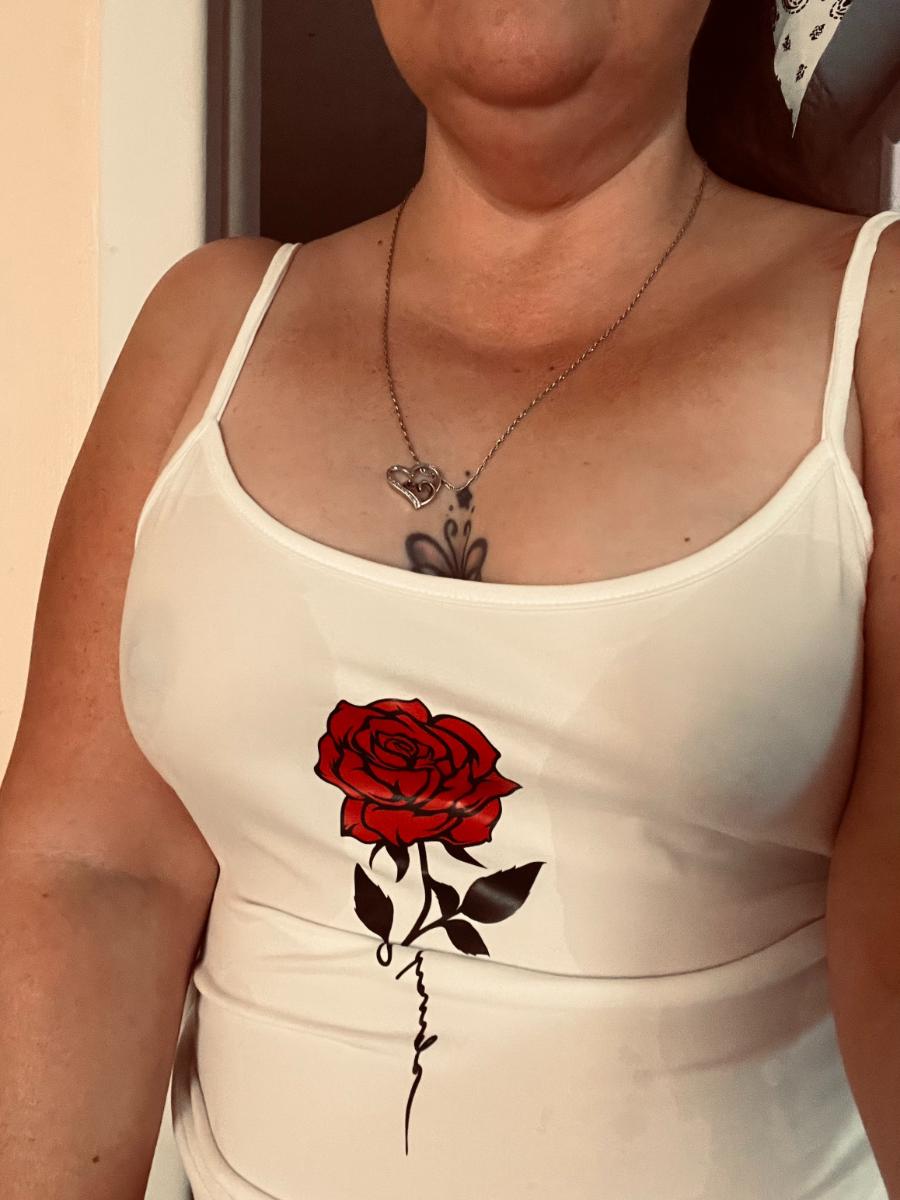 MILF with My Nipples were Poking Out of Tank Top - Sexy Amateur Dare