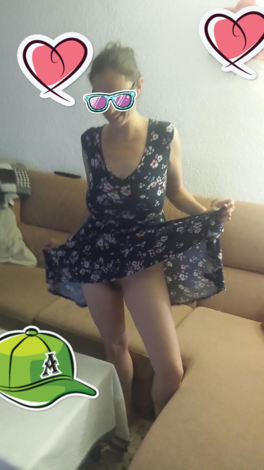 Wife Posing in a Playful, Sexy Way - Sexy Amateur Dare