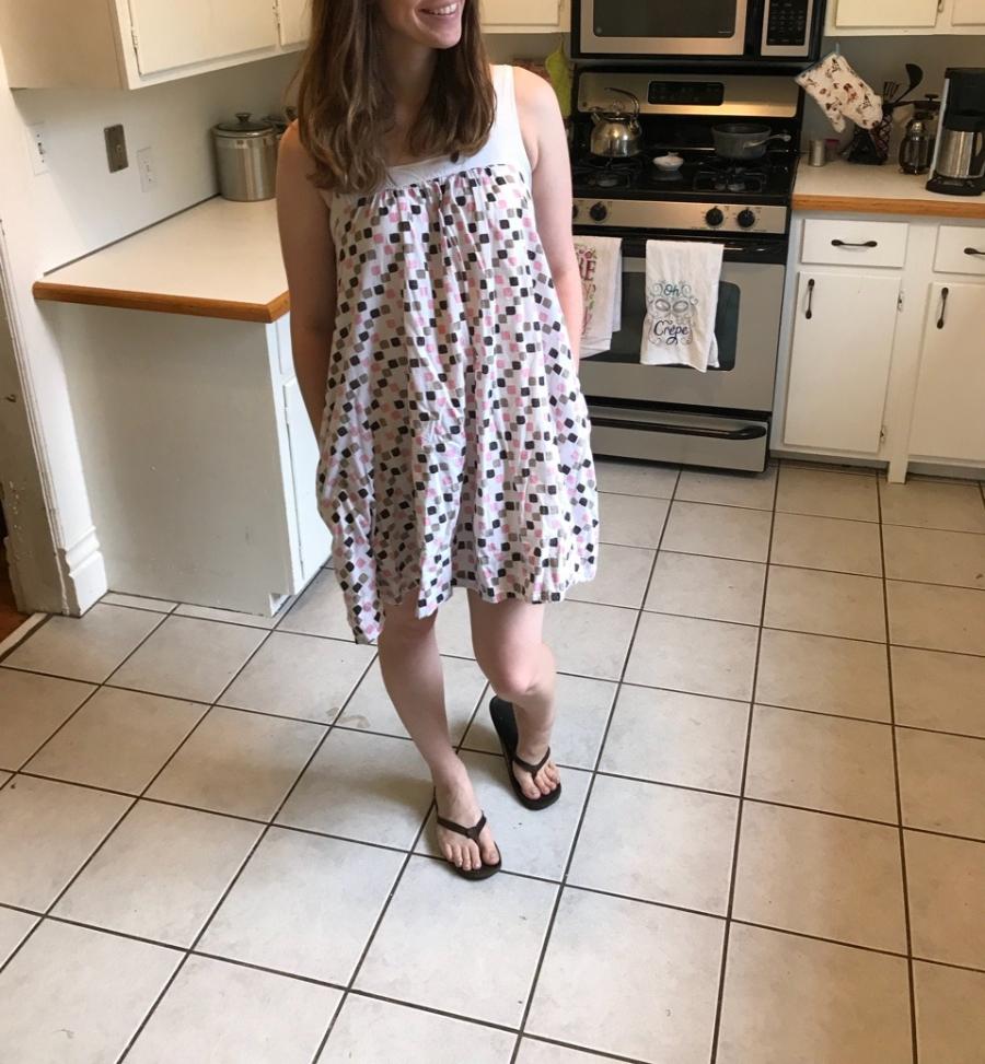 Wife Alone & naked for the Day - Sexy Amateur Dare