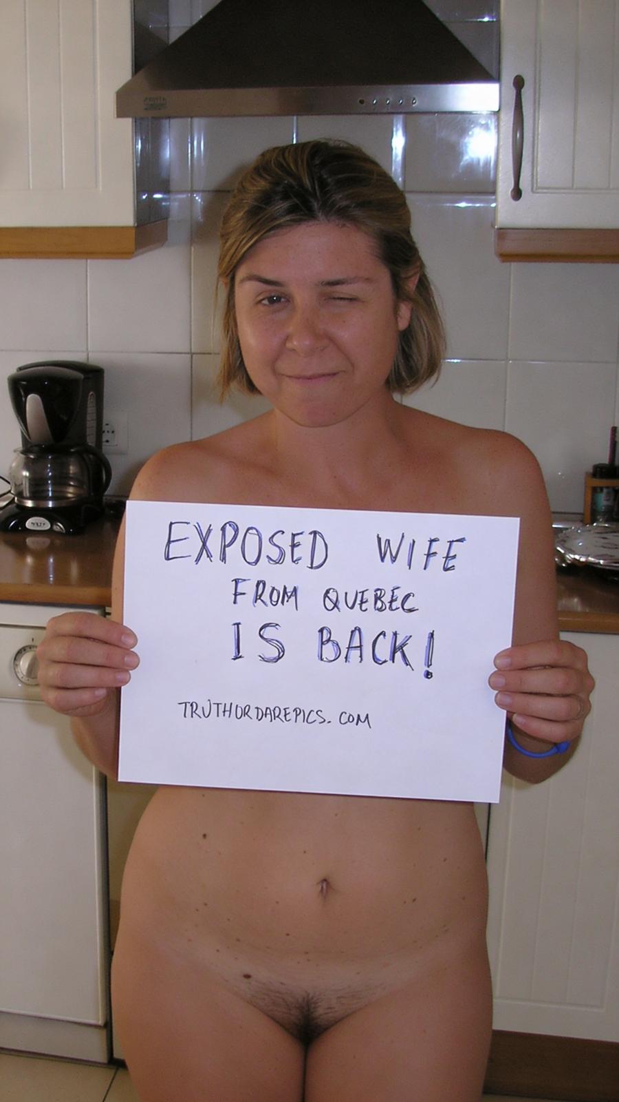 Sexy Wife from Quebec Nude