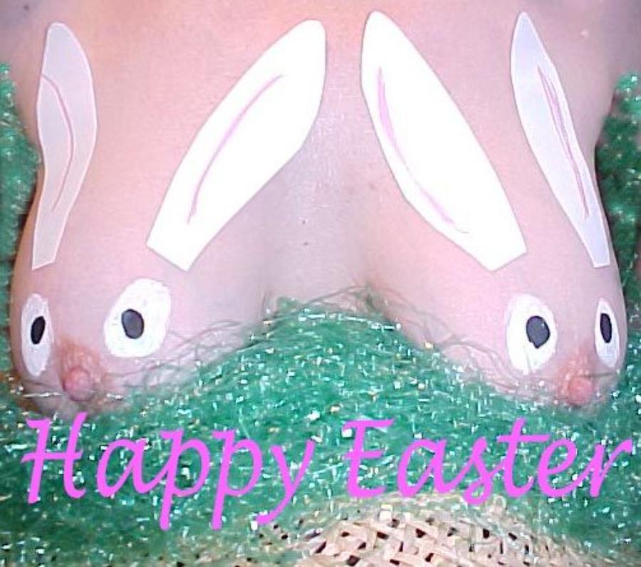 Amateur Women Naked w/ Easter Costumes - ENF.