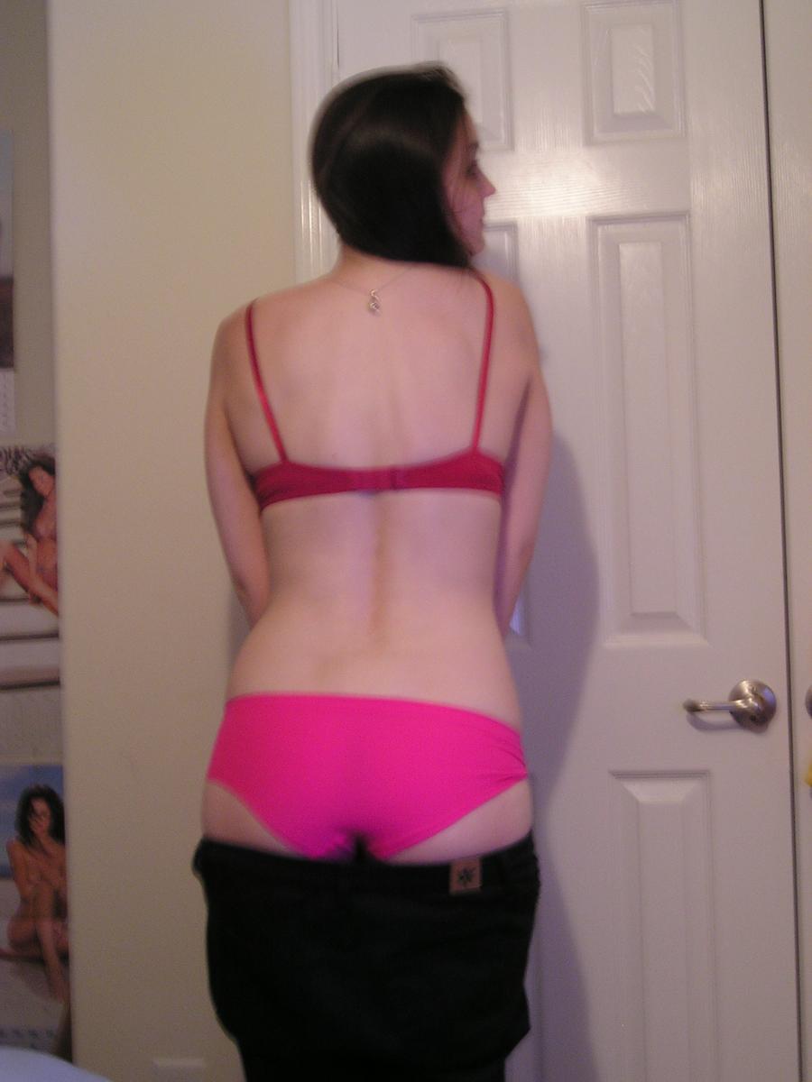Ass Flash Female Comid Nerd, Butt