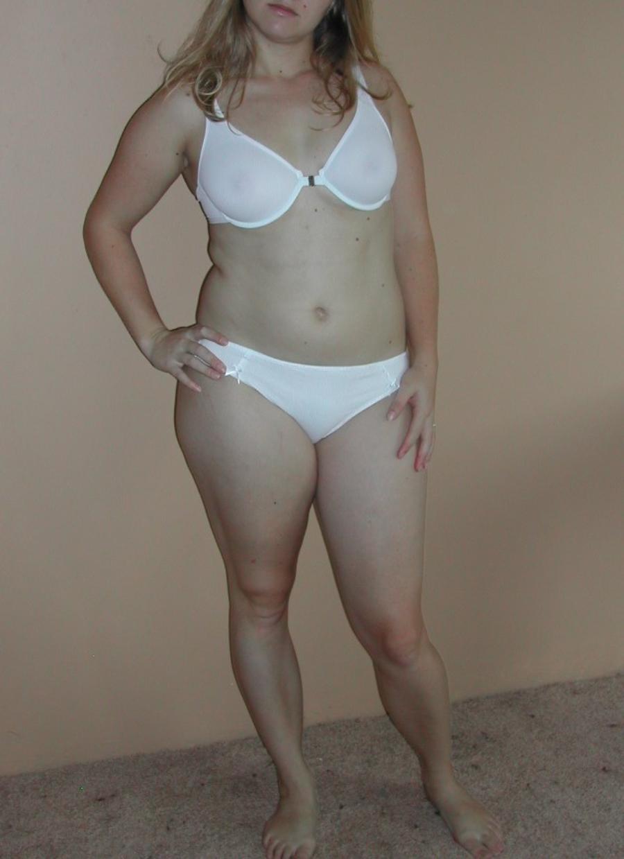 Naked Wife with White Panties Underwear! - Sexy Amateur Dare