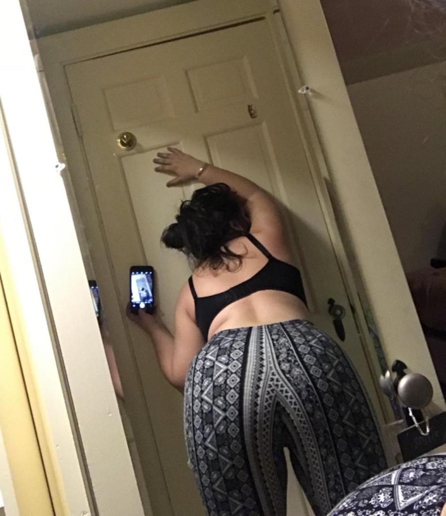 Woman Bending over in Bra - Sexy Amateur Dare