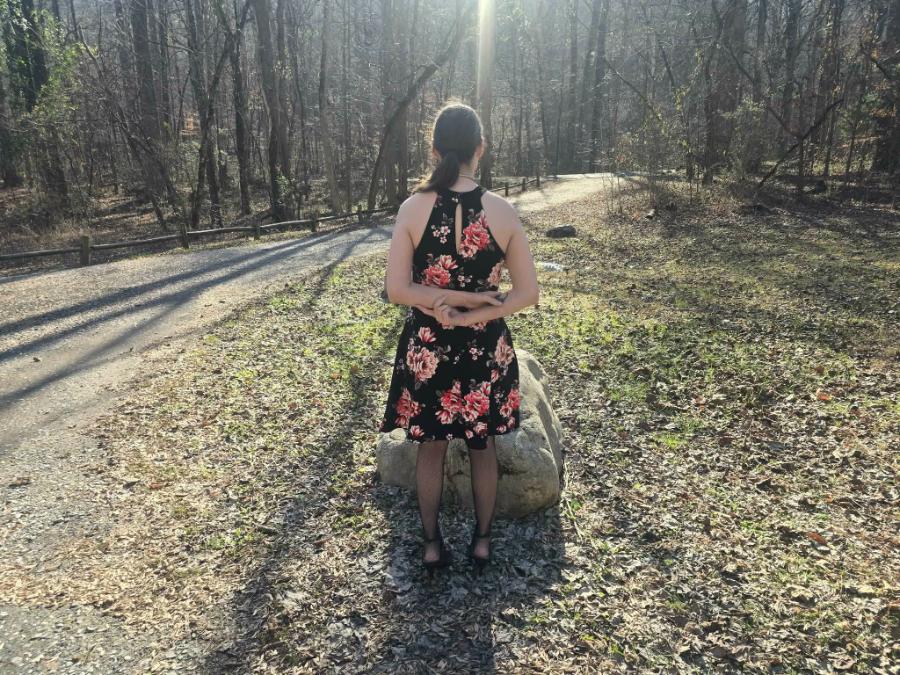 Wife Stripping her Dress off Outside in the Cold - Sexy Amateur Dare