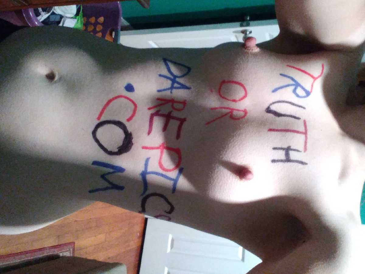 Stripping my Clothes off while Hiking