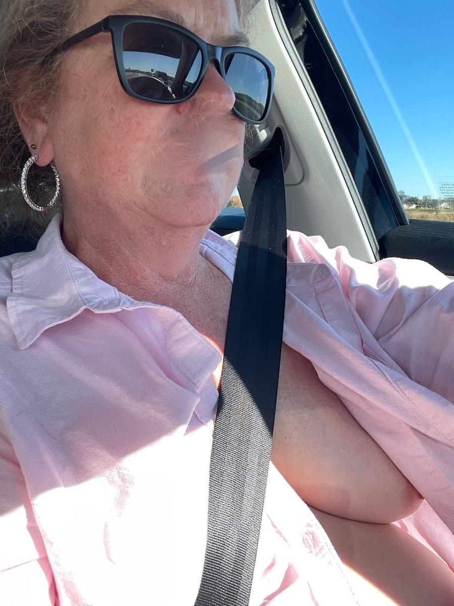 Mature MILF takes Flashing Pics throughout 2025!