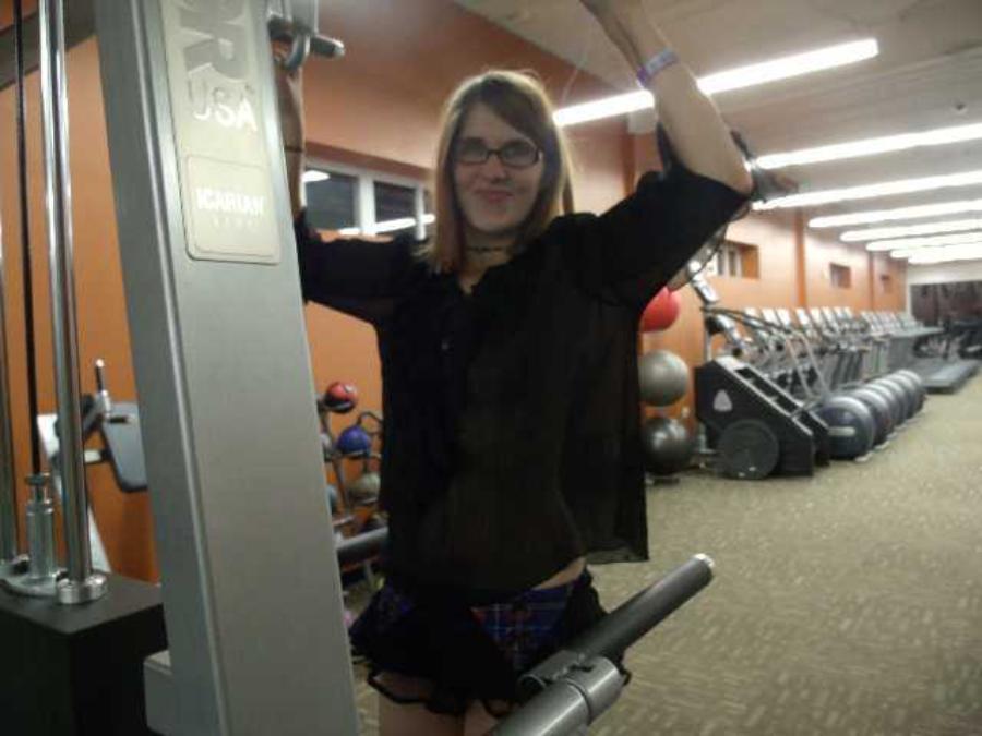 Sexy Gym Dare