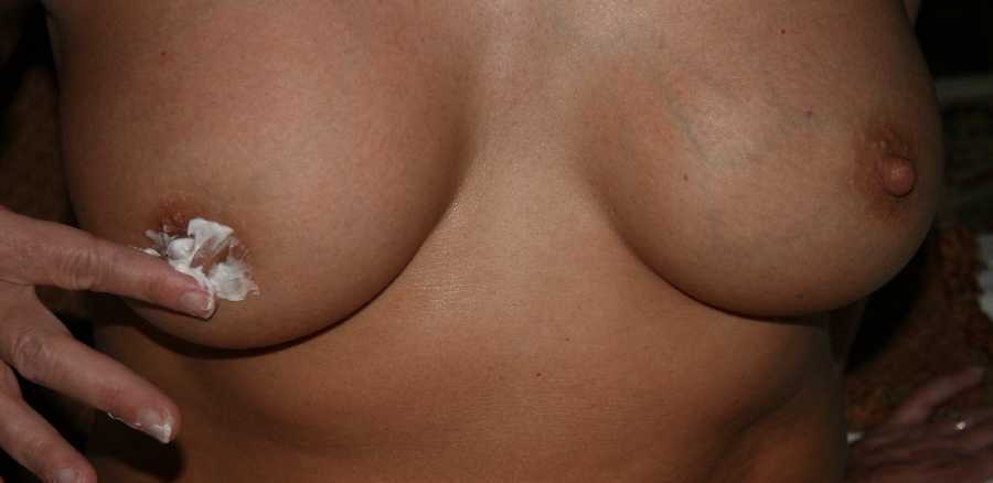 Icing on my Nipples