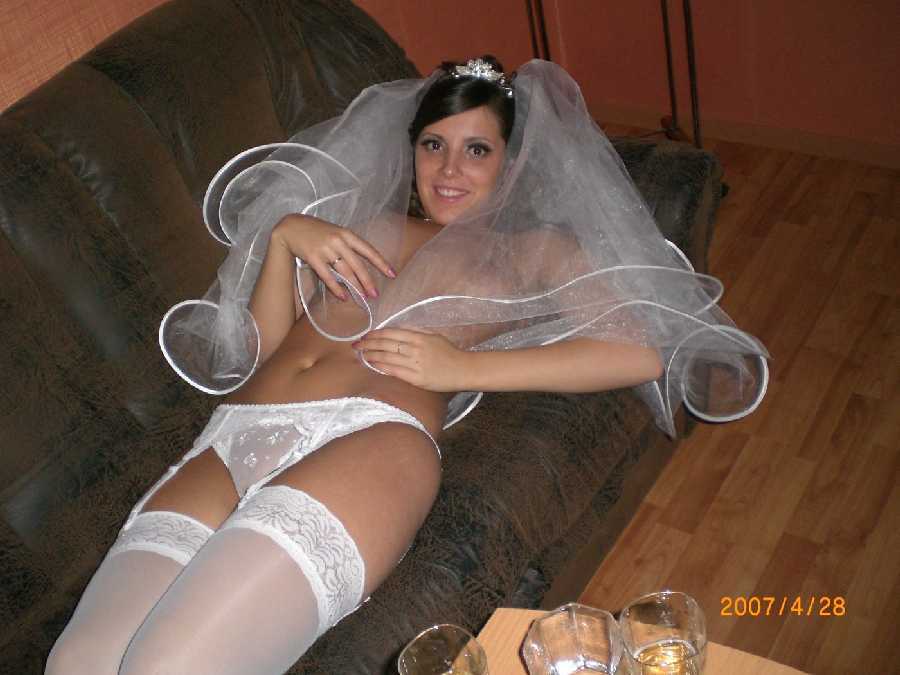 Nude Brides Flashing