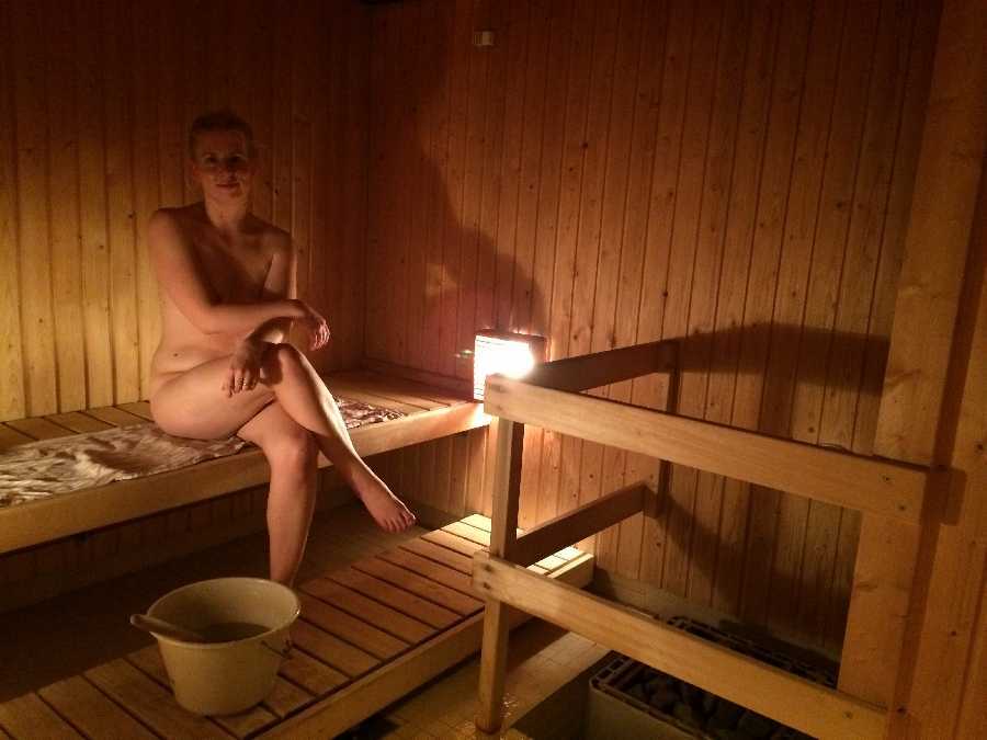 Naked in the Sauna