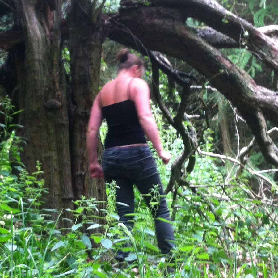 Naked in the Woods
