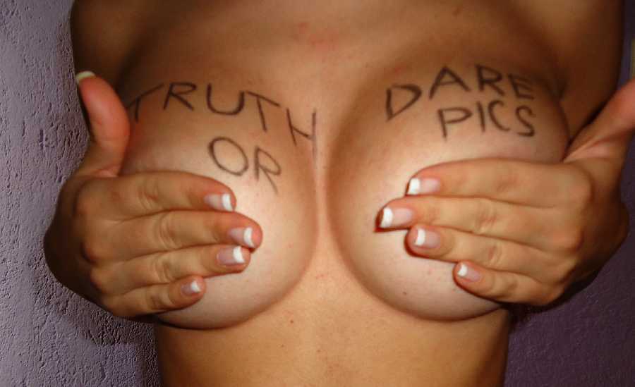 Cupping Her Own Boobs